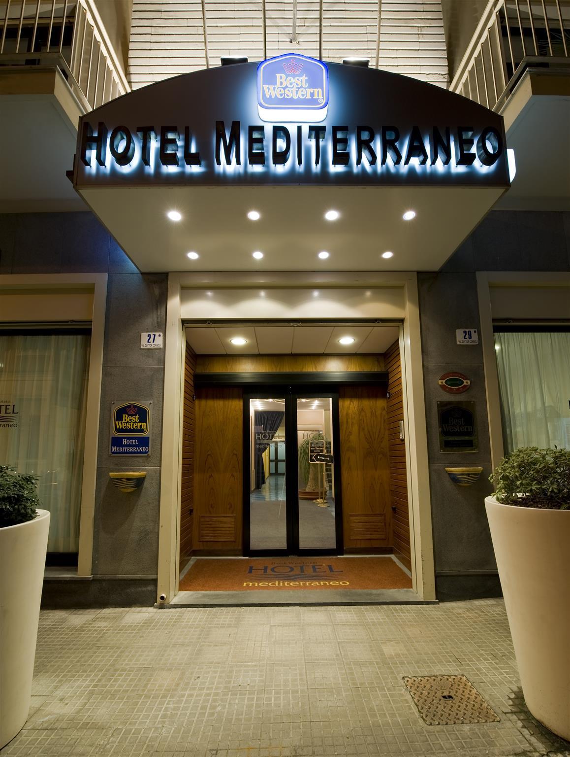 Best Western Hotel Mediterraneo Catania Exterior foto