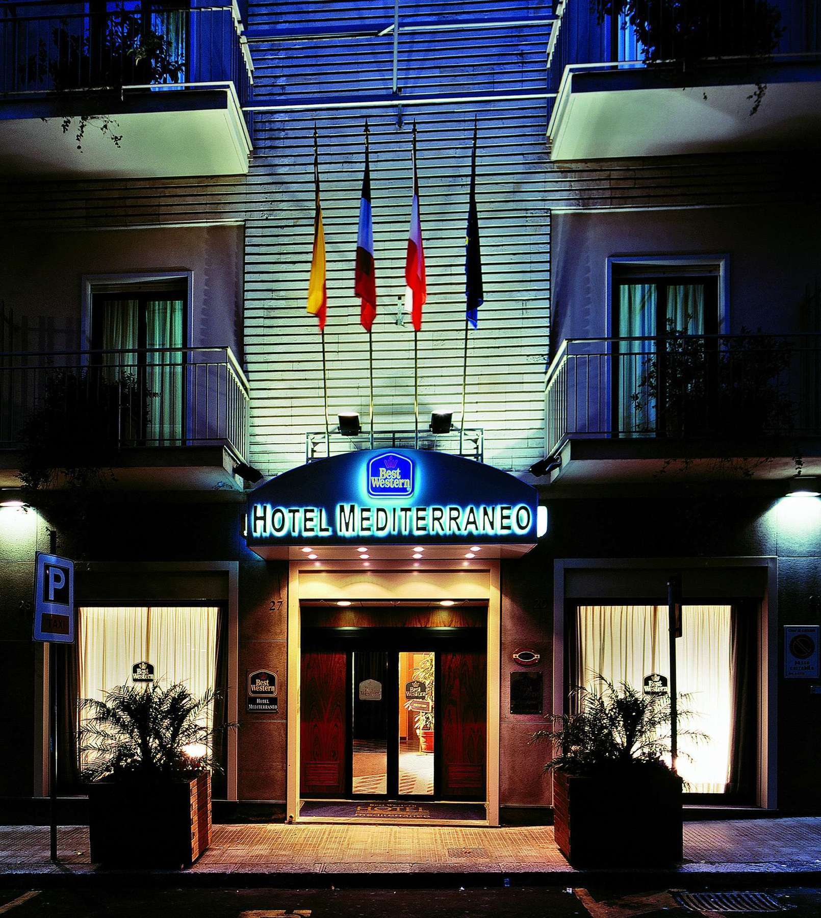 Best Western Hotel Mediterraneo Catania Exterior foto